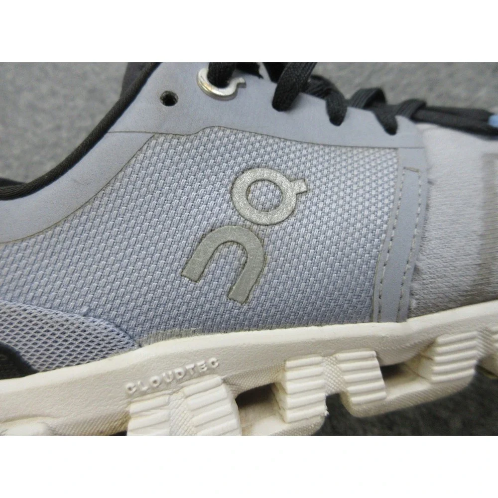 On Cloud X Shoes Womens Size 7.5 Gray White Athletic Running Sneakers CloudTec